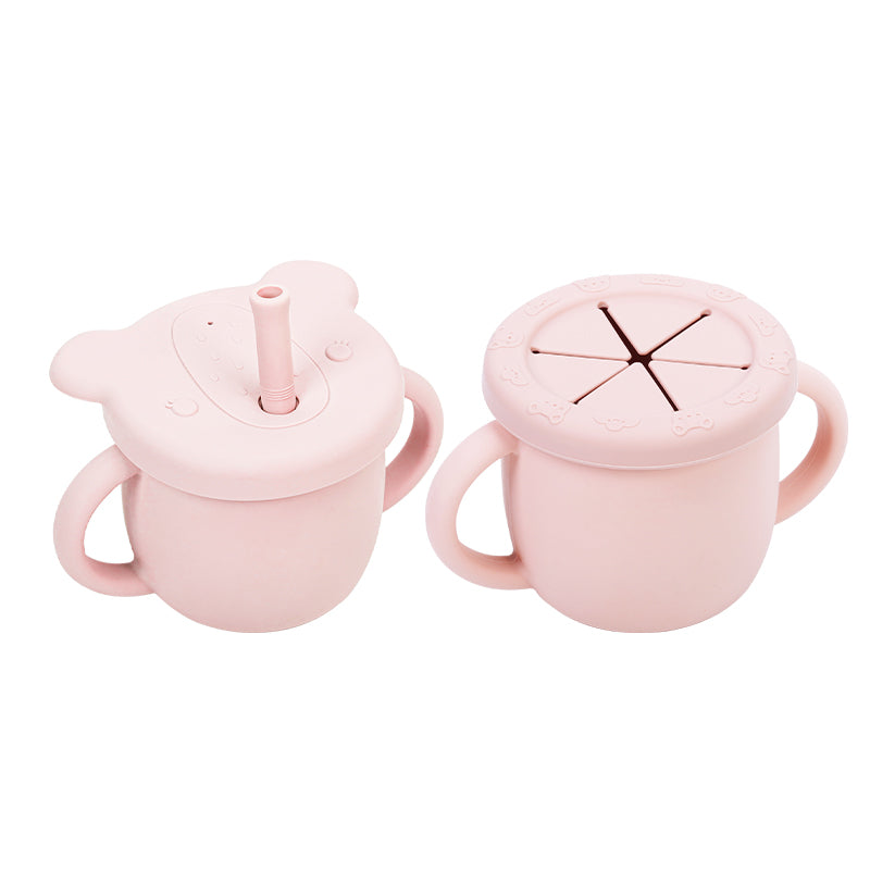 Daily Feeding Set Pink (Age: 6–9 months)