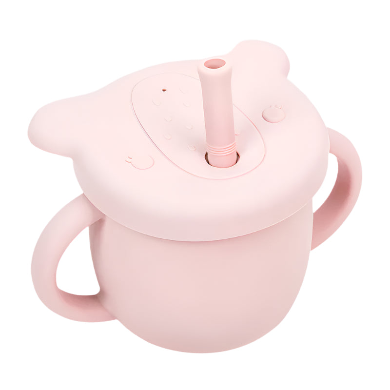 4-in-1 Silicone Cup - Pink